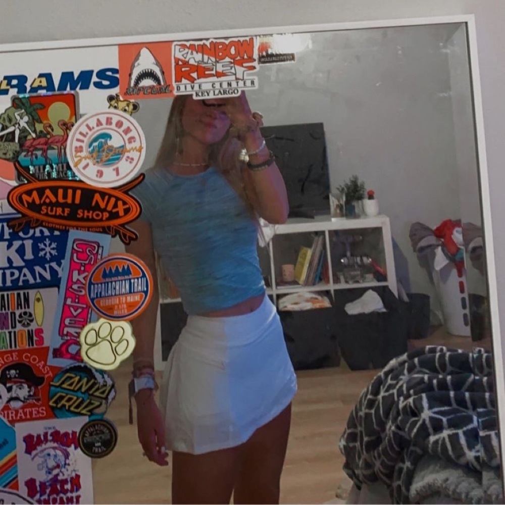 white tennis skirt (XS)